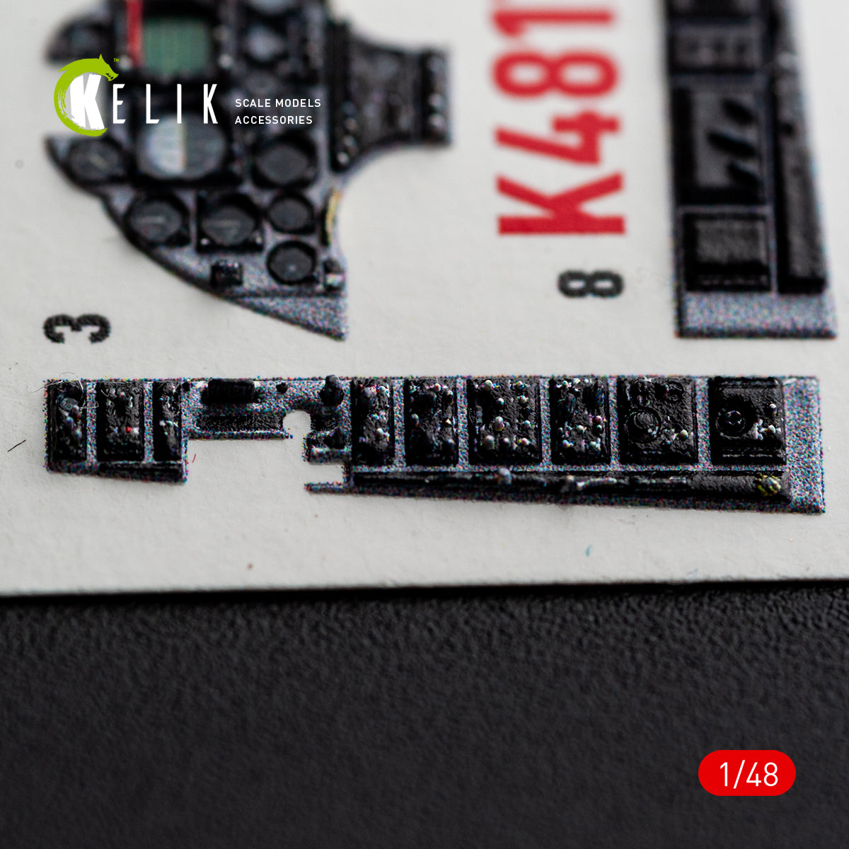 KELIK K48171 TA-4J SKYHAWK - interior 3D decals for Hasegawa kit 1/48 – zdjęcie 6