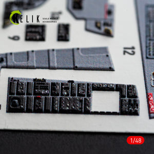 KELIK K48182 F-15D1 Eagle - interior 3D decals for Hasegawa kit (1/48) – image 6