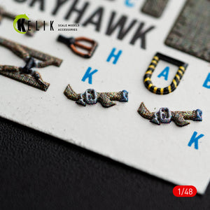 KELIK K48171 TA-4J SKYHAWK - interior 3D decals for Hasegawa kit 1/48 – zdjęcie 7