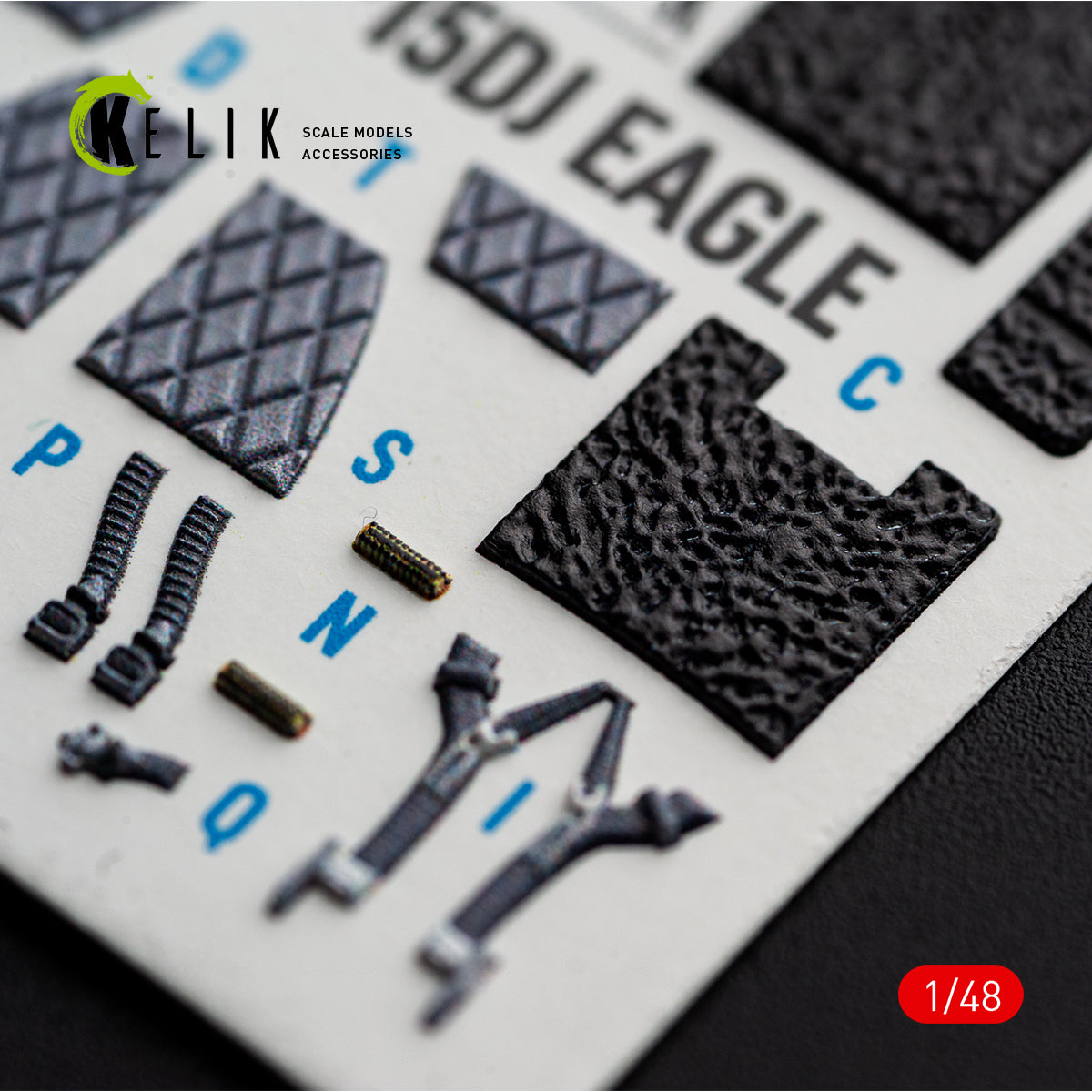 KELIK K48182 F-15D1 Eagle - interior 3D decals for Hasegawa kit (1/48) – image 7