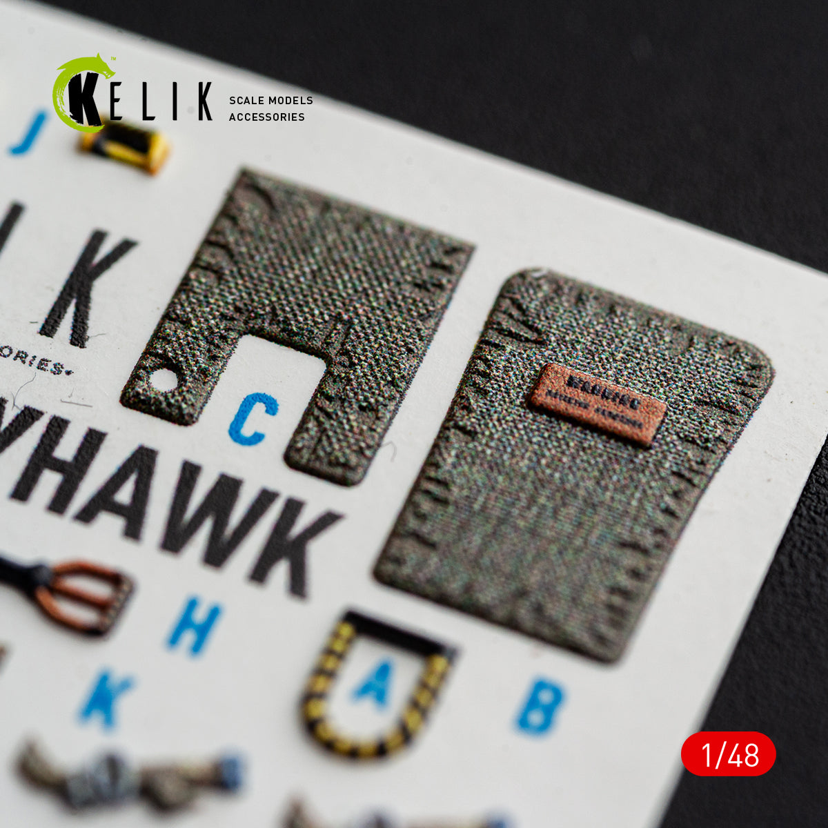 KELIK K48171 TA-4J SKYHAWK - interior 3D decals for Hasegawa kit 1/48 – zdjęcie 8