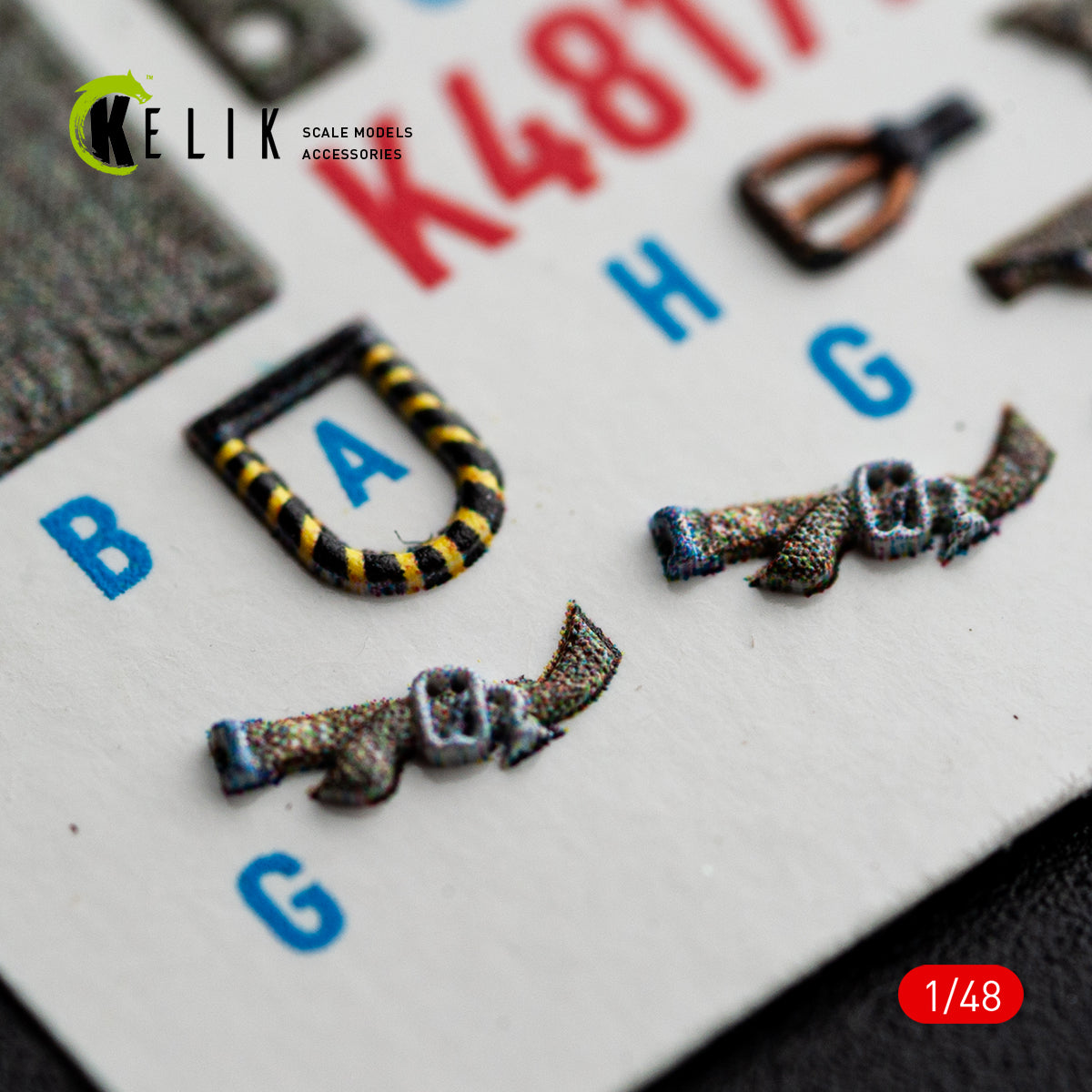 KELIK K48171 TA-4J SKYHAWK - interior 3D decals for Hasegawa kit 1/48 – zdjęcie 9