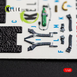 KELIK K48176 F-15C (Late) - interior 3D decals for Hasegawa kit 1/48 – imagen 13