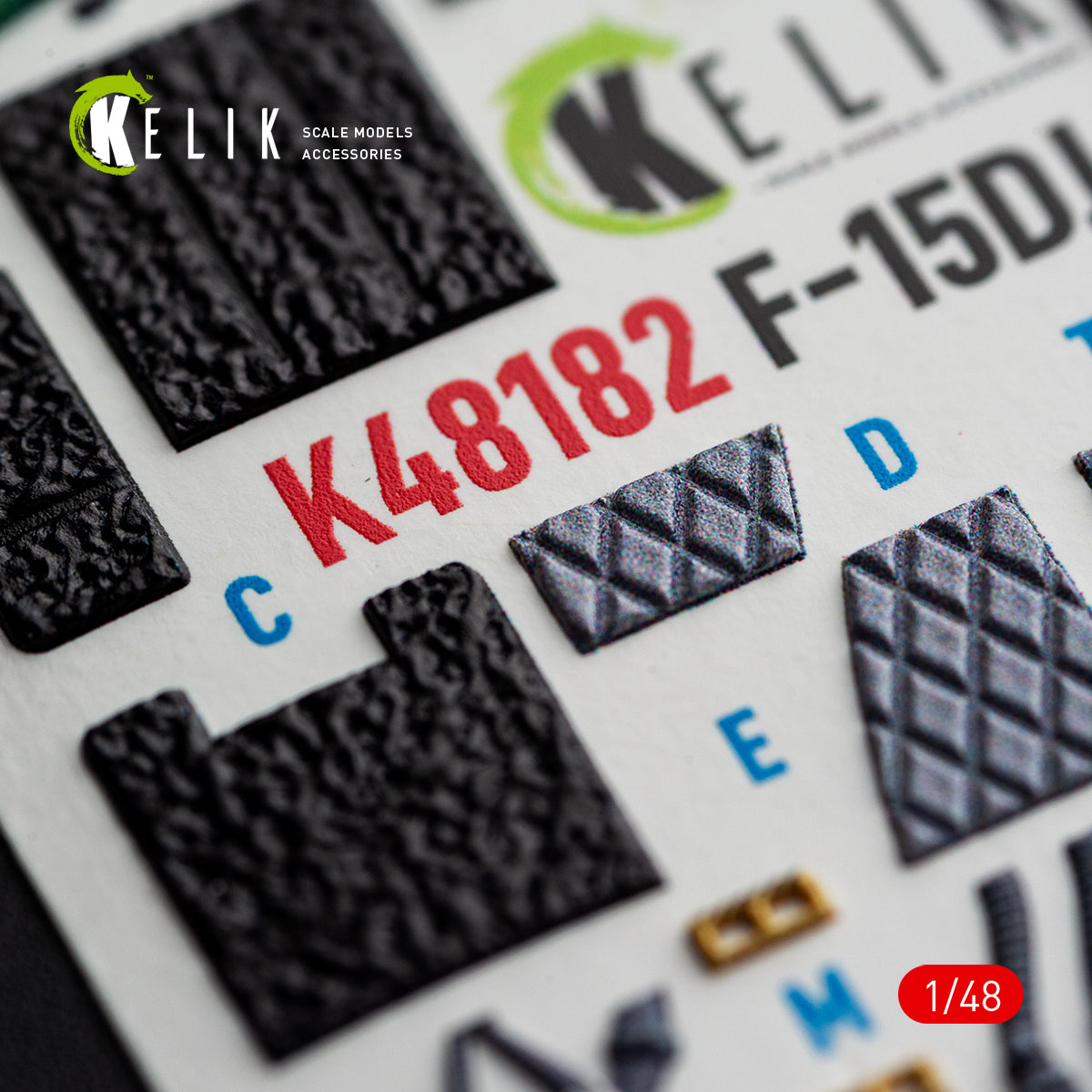 KELIK K48182 F-15D1 Eagle - interior 3D decals for Hasegawa kit (1/48) – image 11