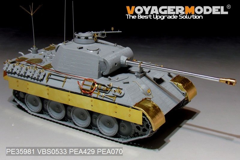 Voyager Model PE35981 WWII German Panther A Tank Basic For TAKOM 1/35 – imagen 17