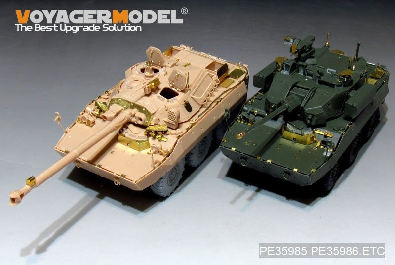 Voyager Model PE35985 Modern French AMX-10RCR T-40M IFV Basic For TigerModel 4665 1/35 – image 17