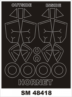 Montex SM48418 DH HORNET TRUMPETER