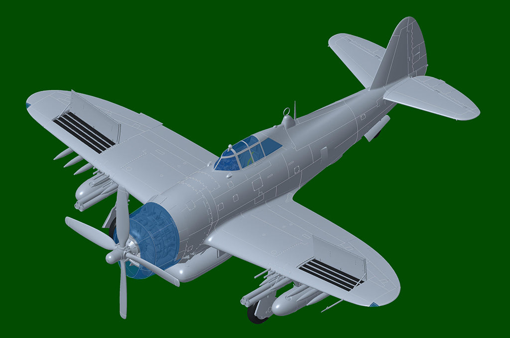 Trumpeter 02427 Republic P-47 D Thunderbolt Razorback 1/24 – zdjęcie 8