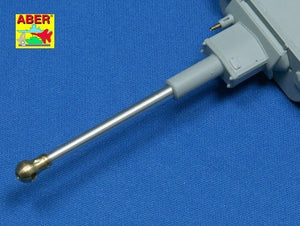 Aber 35L-075N 75mm KwK40L/43 barrel with muzzle brake for German Panzer IV Ausf. F2 tanks - early G 1/35 – Bild 3