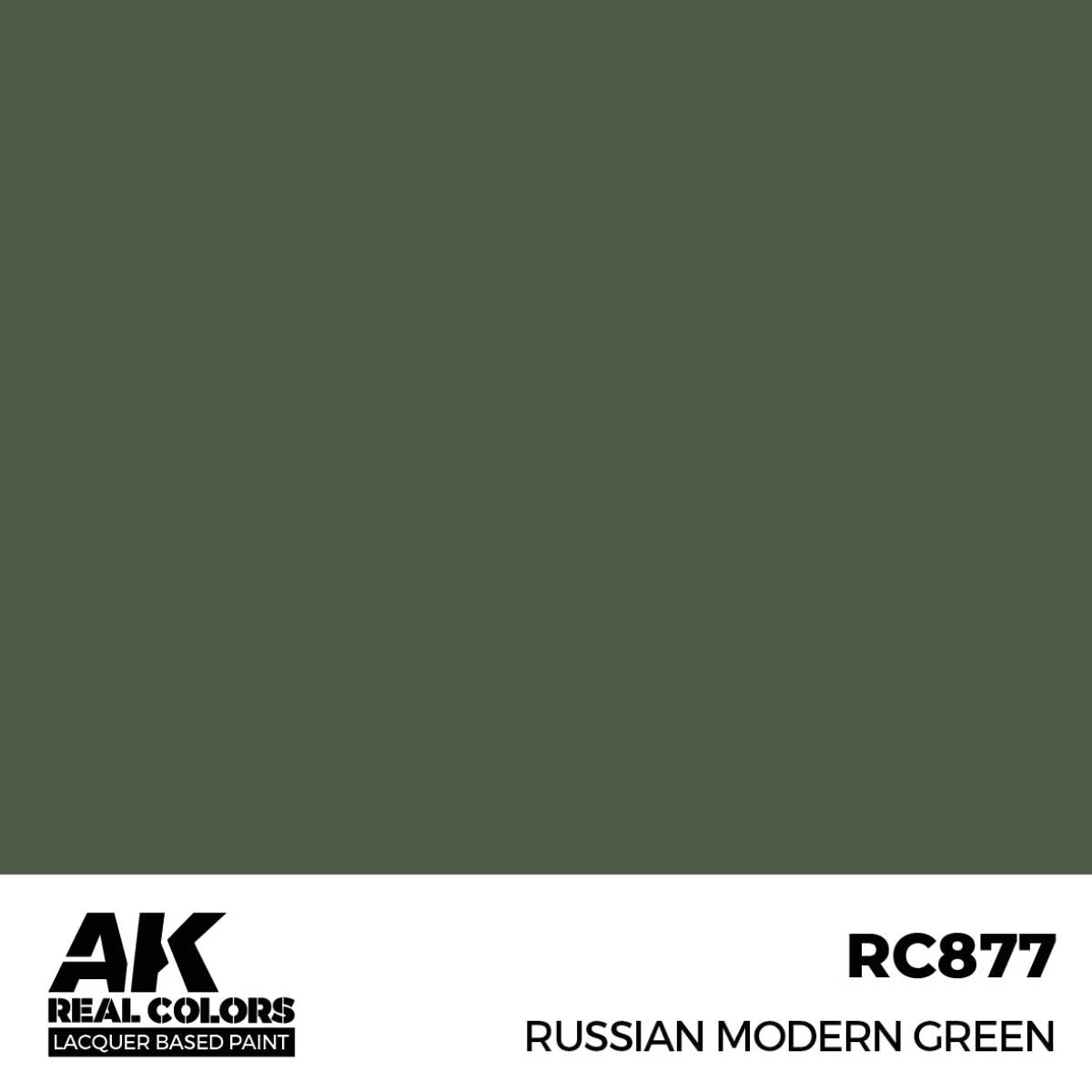 AK Interactive RC877 Vert moderne russe 17 ml