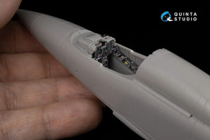 Quinta Studio QD48064 Mitsubishi F-1 3D-Printed &amp;amp; colored Interior on decal paper (Hasegawa) 1/48 – imagen 8