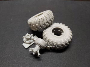 Panzer Art RE35-639 KRAZ-260&amp;amp;6322 road wheels set 1/35 – image 3