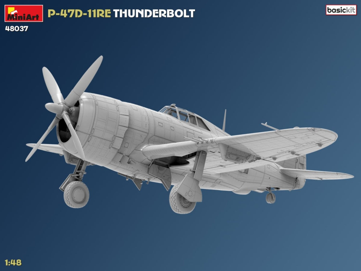 MiniArt 48037 P-47D-11RE Thunderbolt. Basic Kit 1/48 – image 4