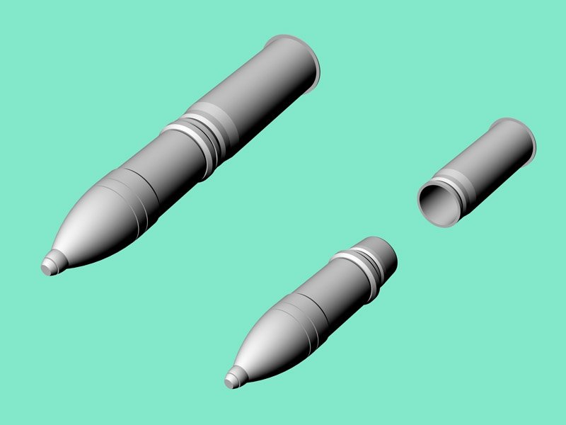 Eureka XXL AB-354 7.5 cm Ammo for Kw.K.37/Stu.K.37 (1/35) – immagine 4