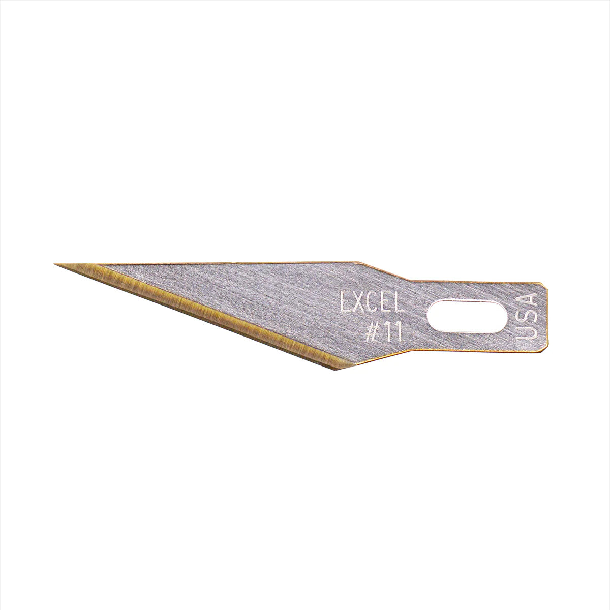 Excel Hobby Tools 20411 No.11 Blade Tin-Titanium Nitride Coated (5 pcs)