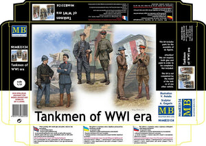 Master Box 35134 Tankmen of WWI era
