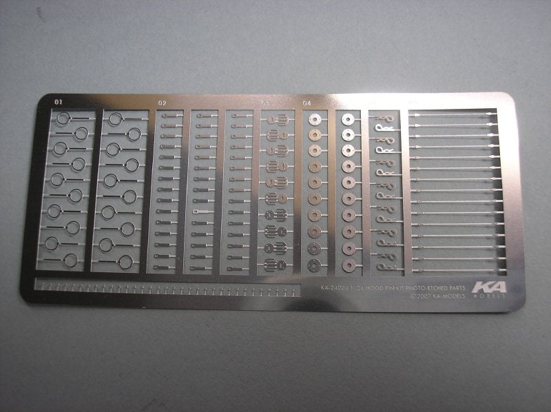 KA Models KA-24004 Hood Pin Etched part (pins) 1/24 – Bild 2