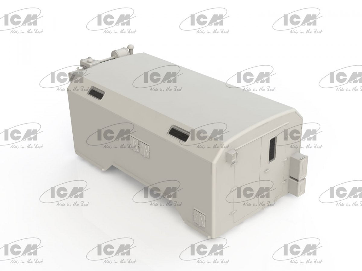 ICM 35010 Truck box of military vehicle (KUNG) 1/35 – obrázek 2