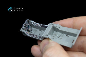 Intérieur imprimé en 3D et coloré sur papier décalcomanie (pour Kinetic) Quinta Studio QD48044 F/A-18C (première version) 1/48 – image 3
