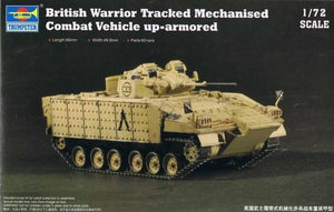 Trumpeter 07102 Véhicule de combat mécanisé chenillé britannique Warrior blindé (1/72)