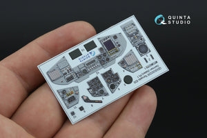 Quinta Studio QDS+32229 Tornado IDS German 3D-Printed &amp;amp; colored Interior on decal paper (Italeri) (Small version) (with 3D-printed resin parts) 1/32 – obrázek 5