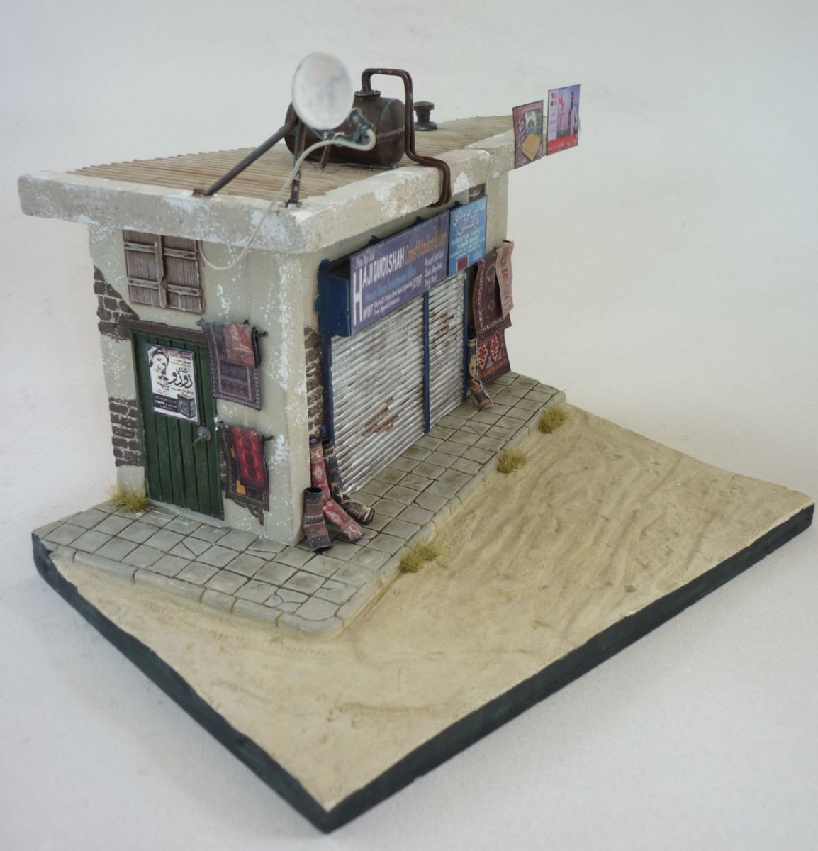 RT-Diorama 35268 Diorama-Base: &amp;quot;The carpet shop&amp;quot; 1/35 – Bild 9