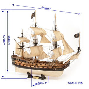 OcCre 12015 Pirate Ship Royal Fortune 1/65 – obrázek 3