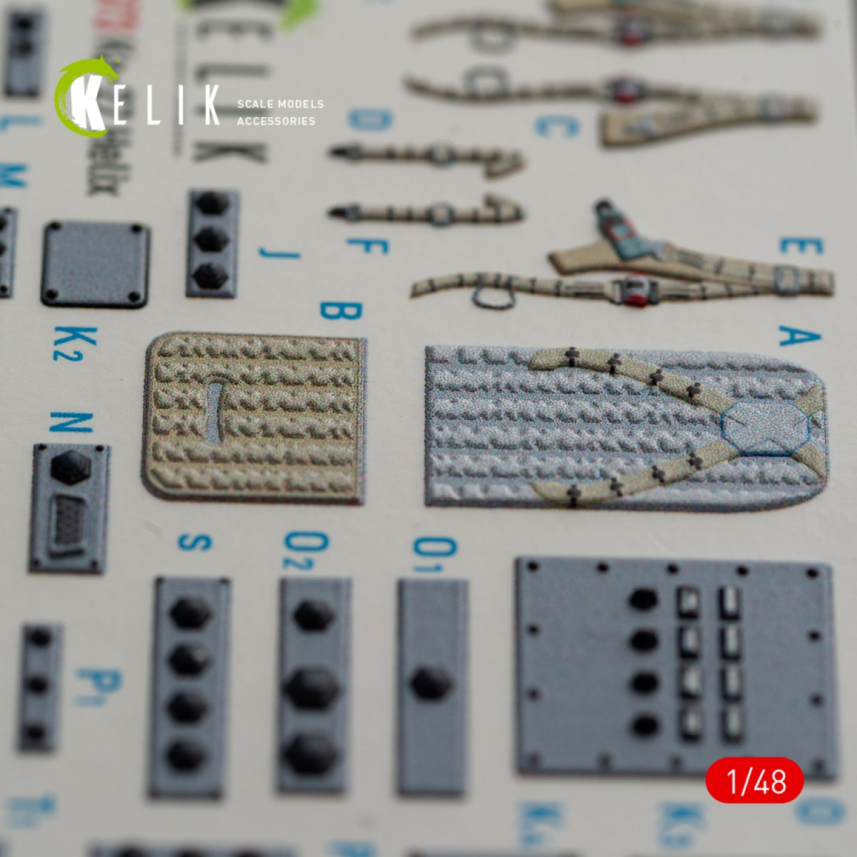 KELIK K48073 Ka-27 Helix interior 3D decals for HobbyBoss kit 1/48 – Bild 9