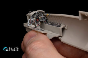 Quinta Studio QD48151 F-104S-ASA 3D-Printed &amp;amp; colored Interior on decal paper (Hasegawa) 1/48 – immagine 4