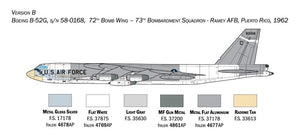 Italeri 1451 B-52G Stratofortress, version initiale avec missiles Hound Dog, échelle 1/72 – image 3