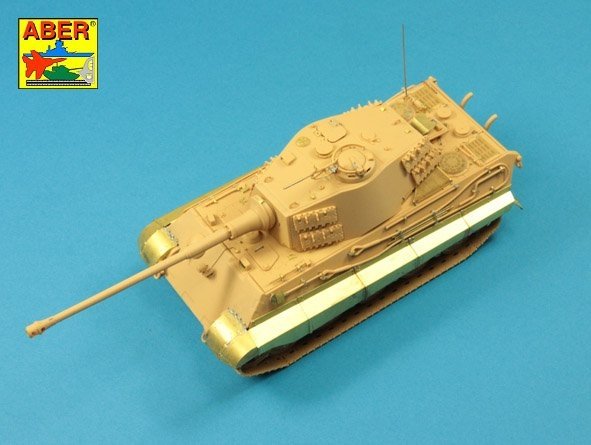 Aber 48036 Pz.Kpfw.VI, Ausf.B TIGER II fenders and side skirts Tamiya 1/48 – Bild 5