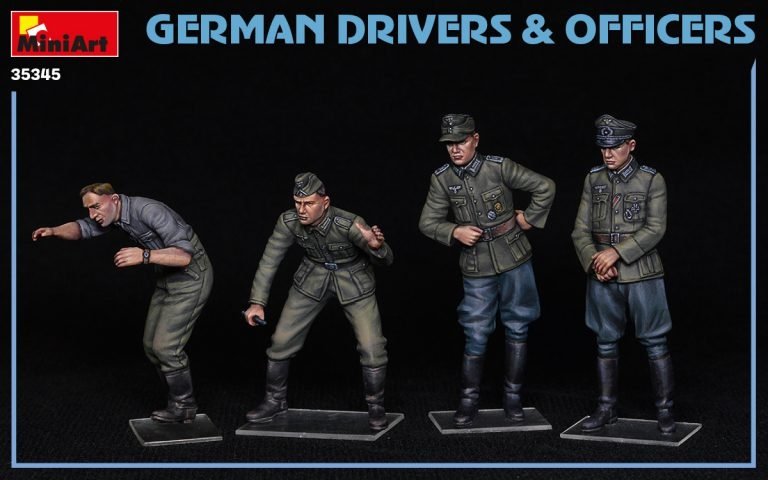 MiniArt 35345 German Drivers &amp;amp; Officers 1/35 – Bild 2