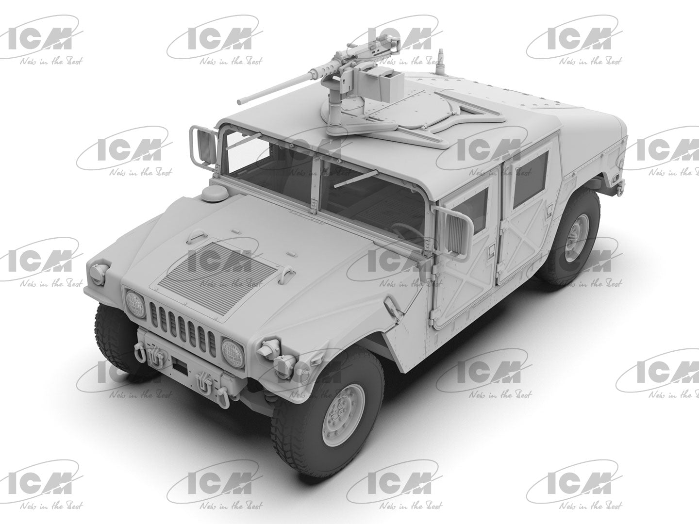 ICM 35437 M1025A2 Hummer Armament Carrier 1/35 – obrázek 10