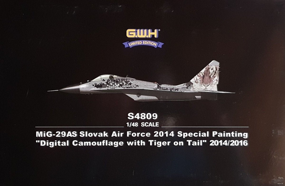 Great Wall Hobby S4809 MiG-29AS Slovak Air Force &amp;quot;2014 Special Painting&amp;quot; 1/48