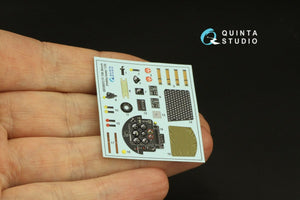 Quinta Studio QD35072 Fi 156C 3D-Printed &amp;amp; colored Interior on decal paper (Hobby Boss (ex-Tristar)) 1/35 – Bild 4