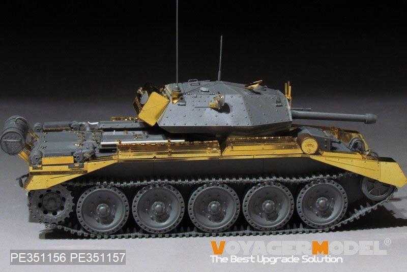 Voyager Model PE351157 WWII UK Crusader Mk.III tank Fenders (For Boder BT-012) 1/35 – obrázek 3