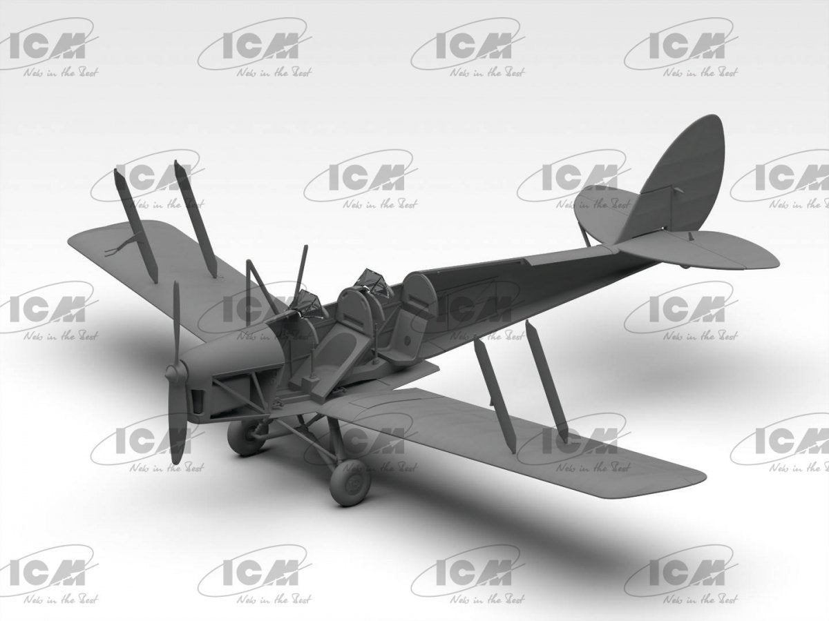 ICM 32037 DH. 82A Tiger Moth with WWII RAF cadets 1/32 – zdjęcie 5