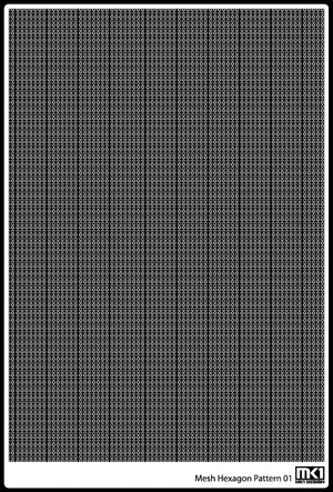 KA Models KA-00005 HEXAGON PATTERN MESH A 0.43mm X 0.37mm – image 5