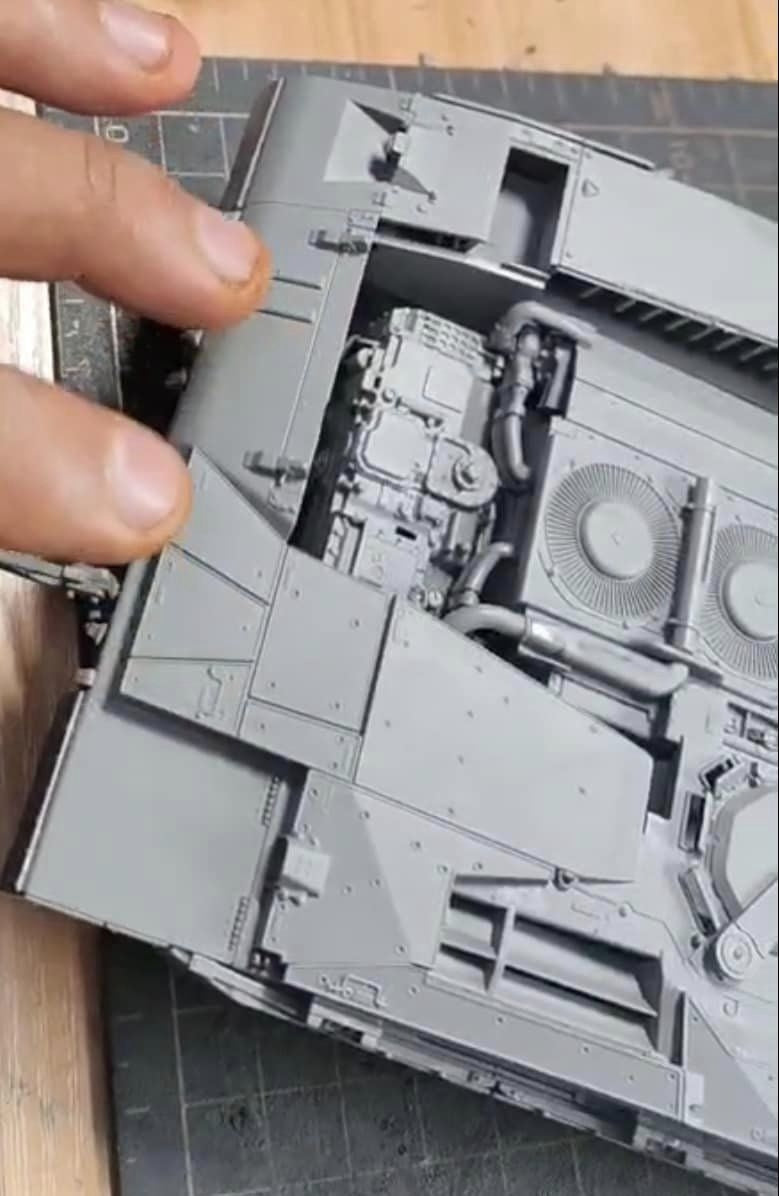 Border Model BT-037 Israel Merkava Mk.2D with full interior 1/35 – zdjęcie 6
