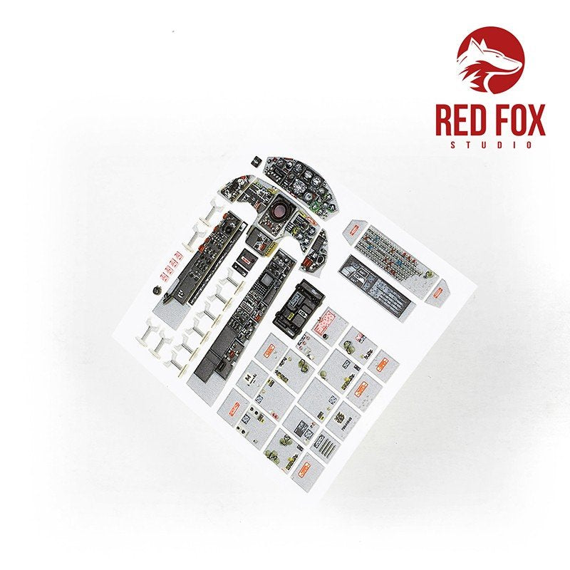 Red Fox Studio QS-32128 F-104S ASA M Starfighter (for Italeri kit) 1/32 – obrázek 4