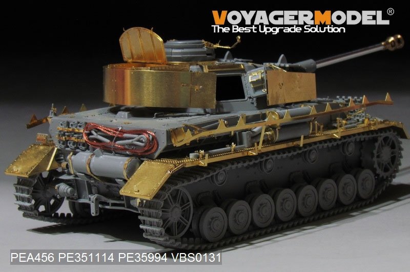 Voyager Model PEA456 WWII German Panzer.IV Ausf.HJ Late Version Schurzen (GP) 1/35 – Bild 5