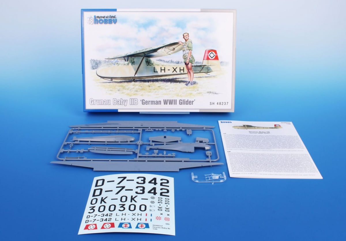 Special Hobby 48237 Grunau Baby IIB &amp;#39;German WWII Glider&amp;#39; 1/48 – obrázek 3