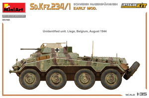 MiniArt 35410 Sd.Kfz.234/1 Schwerer Panzerspahwagen. EARLY MOD. INTERIOR KIT 1/35 – image 13