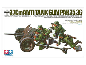 Tamiya 35035 German 37mm Anti-Tank Gun Pak 35/36 1/35 – image 2