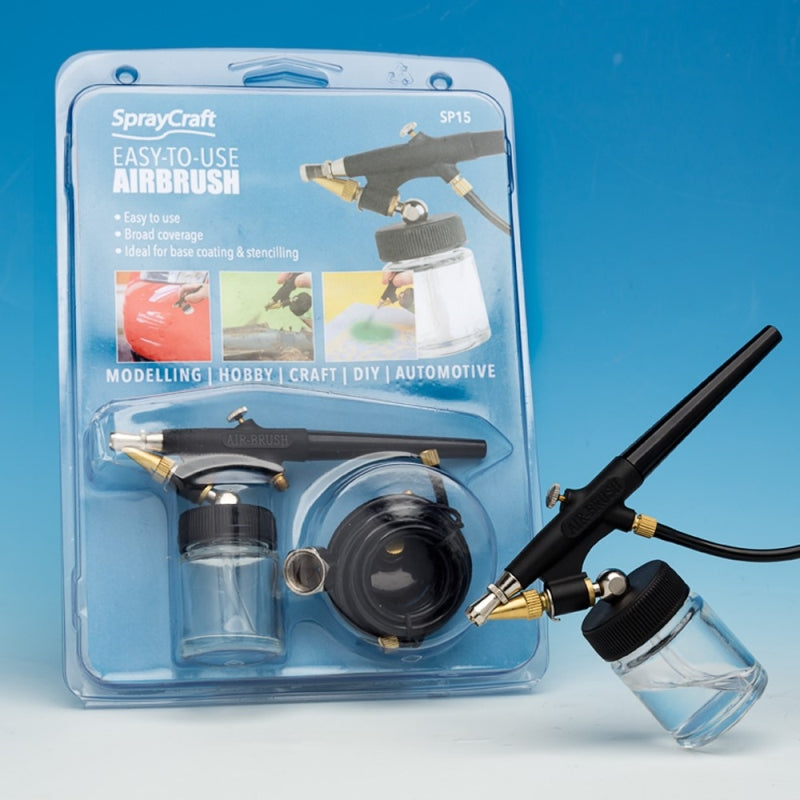 SprayCraft SP15 Easy-to-Use Airbrush 0.8 mm