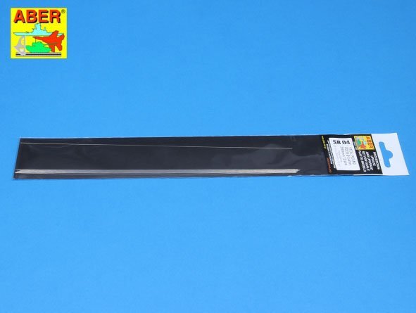 Aber SR04 Steel round rods fi 0.4mm length 250mm x12 pcs. – Bild 3