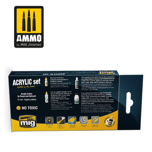 AMMO of Mig Jimenez 7253 AH64 Apache Set 6x17ml – image 2
