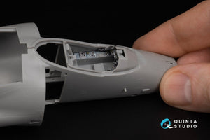 Quinta Studio QDS-48344 Sea Harrier FA.2 3D-Printed &amp;amp; colored Interior on decal paper (Kinetic) (Small version) 1/48 – Bild 7