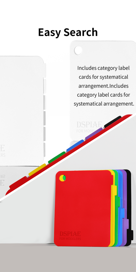 DSPIAE CC-01 Color Test Card Keychain Model Tool – image 2