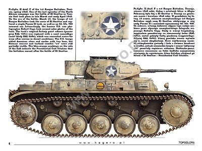 Kagero 15039 Captured Panzers German Vehicles in Allied Service (kalkomania) PL/EN – zdjęcie 3